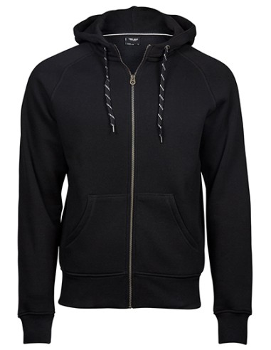 T-5435-Mens Fashion Full Zip Hood